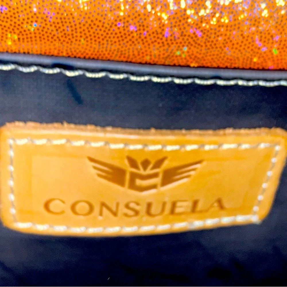Consuela Leather trim snakeskin print tote bag - Picture 5 of 12